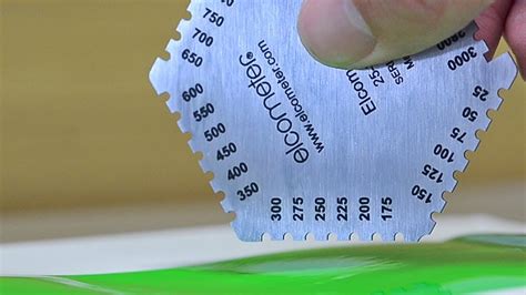 wft paint test|How to Measure Wet Film Thickness .